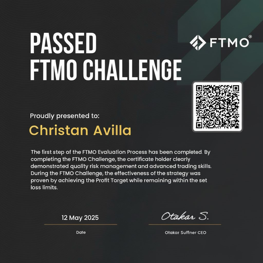 Certificado FTMO